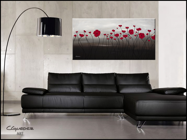 First Blossom-Modern Contemporary Abstract Art Painting Image