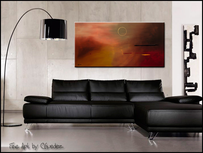 Moving Forward-Modern Contemporary Abstract Art Painting Image