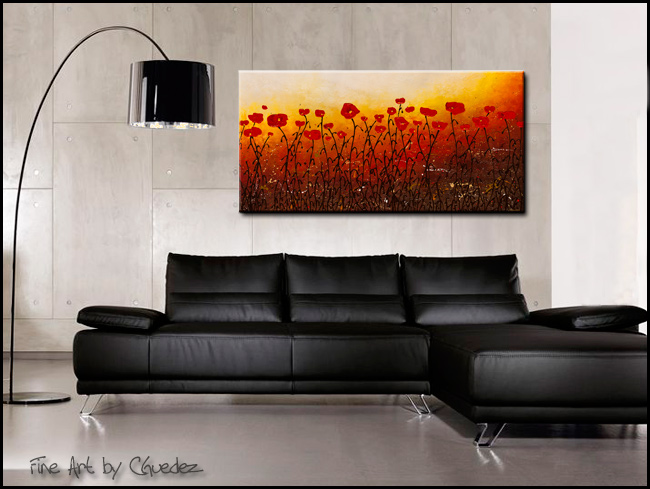 Where Faith Grows-Modern Contemporary Abstract Art Painting Image