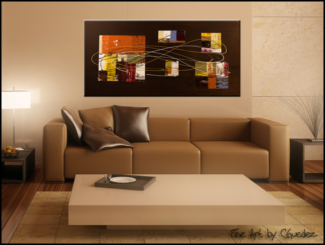 Opulent Whisper-Modern Contemporary Abstract Art Painting Image