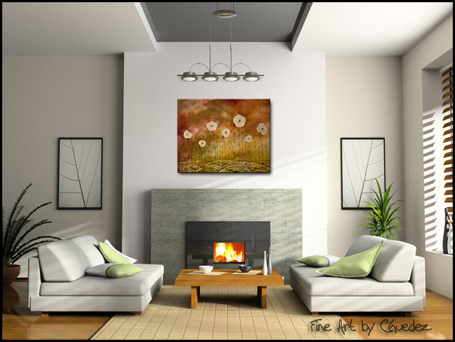 Joyce to the World-Modern Contemporary Abstract Art Painting Image