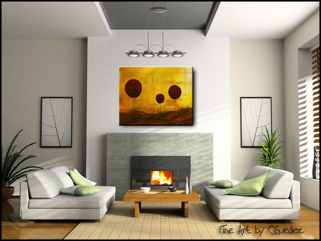 Side to Side-Modern Contemporary Abstract Art Painting Image