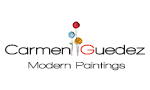 Modern Abstract Art Paintings by Carmen Guedez
